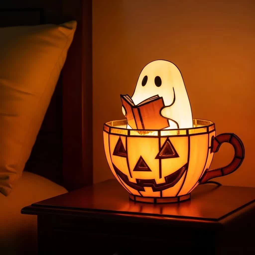 Ryxilo Halloween Ghost Reading Light Decoration