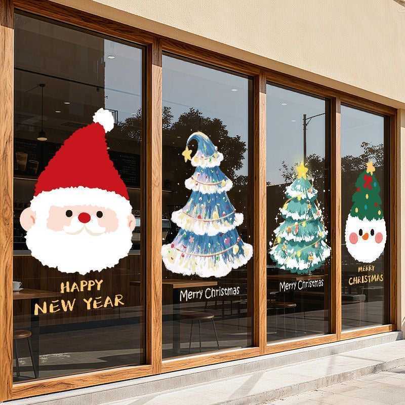 🥳 Merry Christmas Party Sticker Set - DIY Decor, Kids Crafts & Holiday Projects