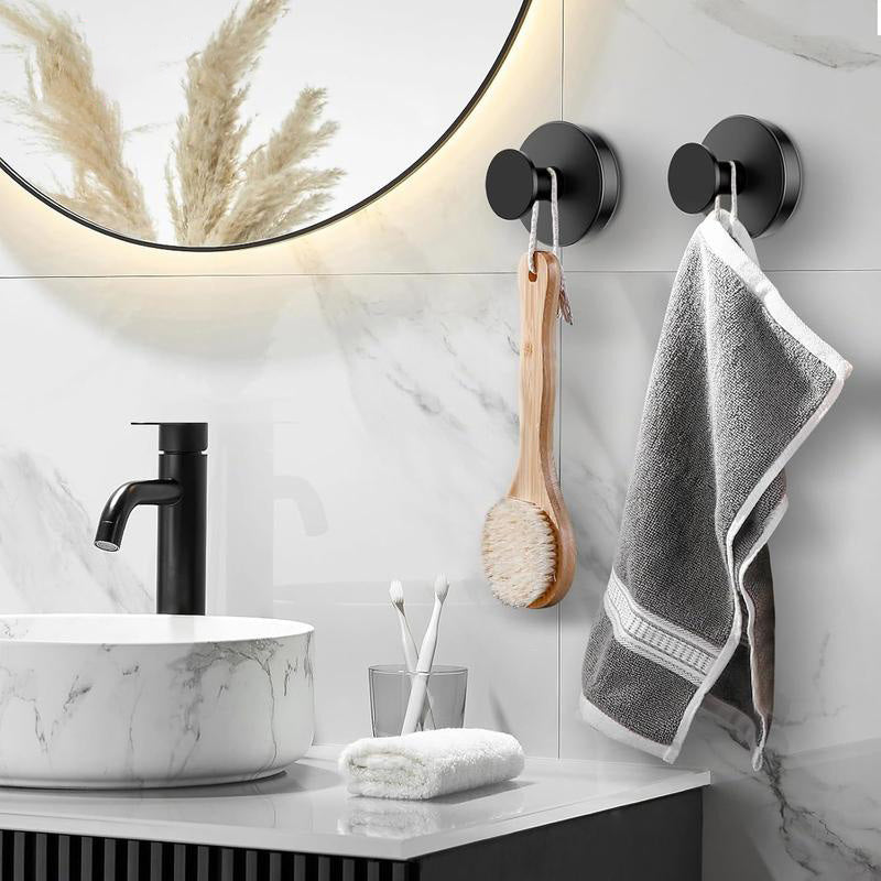 ✨ 2 PCS Suction Cup Hooks for Shower