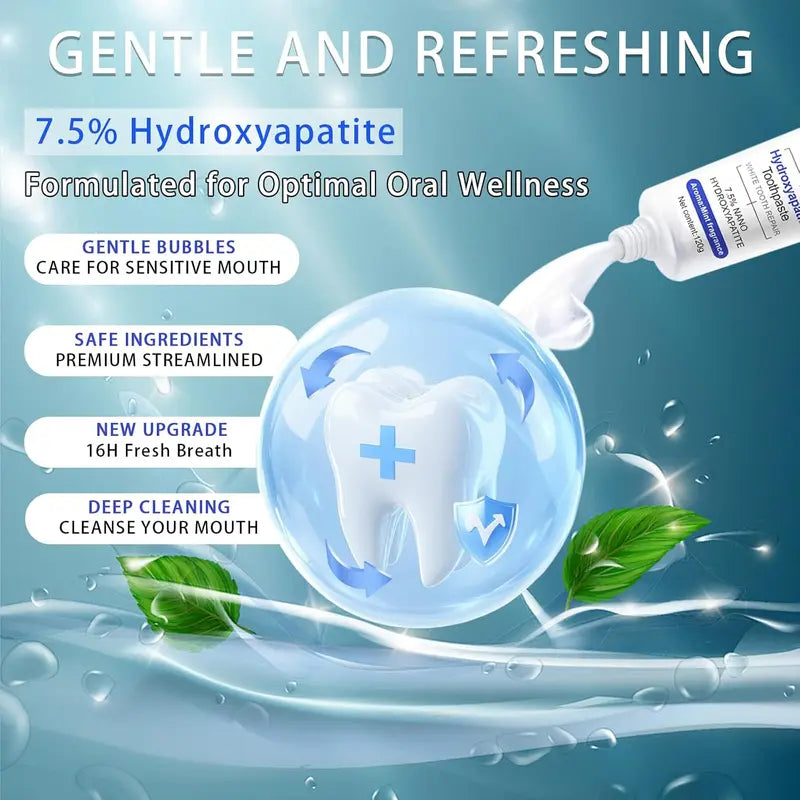✨ Ryxilo Hydroxyapatite Toothpaste 7.5% for Enamel Repair & Teeth Whitening