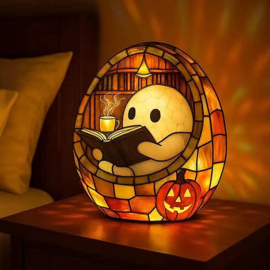 Ryxilo Halloween Ghost Reading Light Decoration