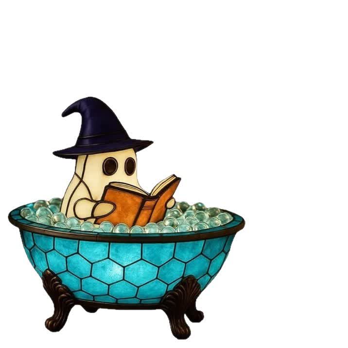 Ryxilo Halloween Ghost Reading Light Decoration