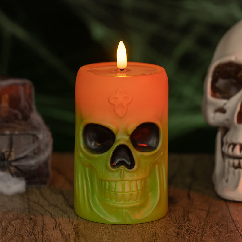 Ryxilo Halloween Skull Night Light Decoration