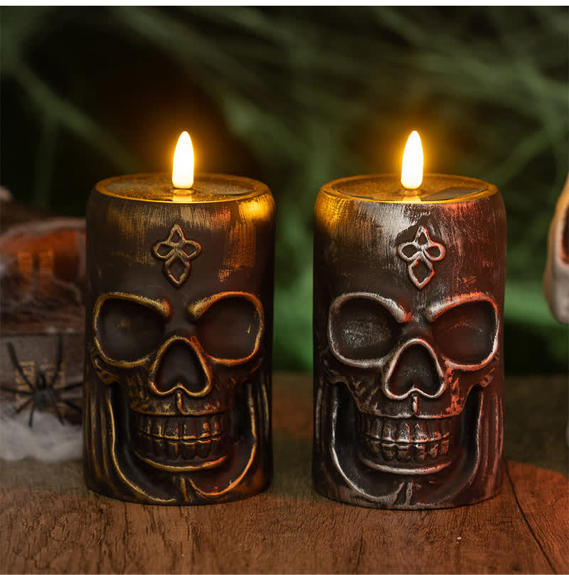 Ryxilo Halloween Skull Night Light Decoration