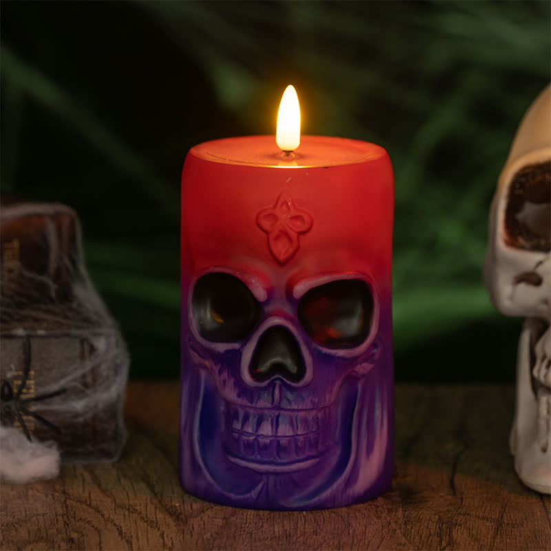 Ryxilo Halloween Skull Night Light Decoration