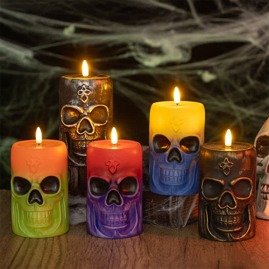 Ryxilo Halloween Skull Night Light Decoration