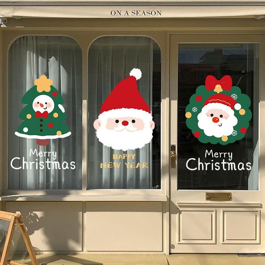 🥳 Merry Christmas Party Sticker Set - DIY Decor, Kids Crafts & Holiday Projects