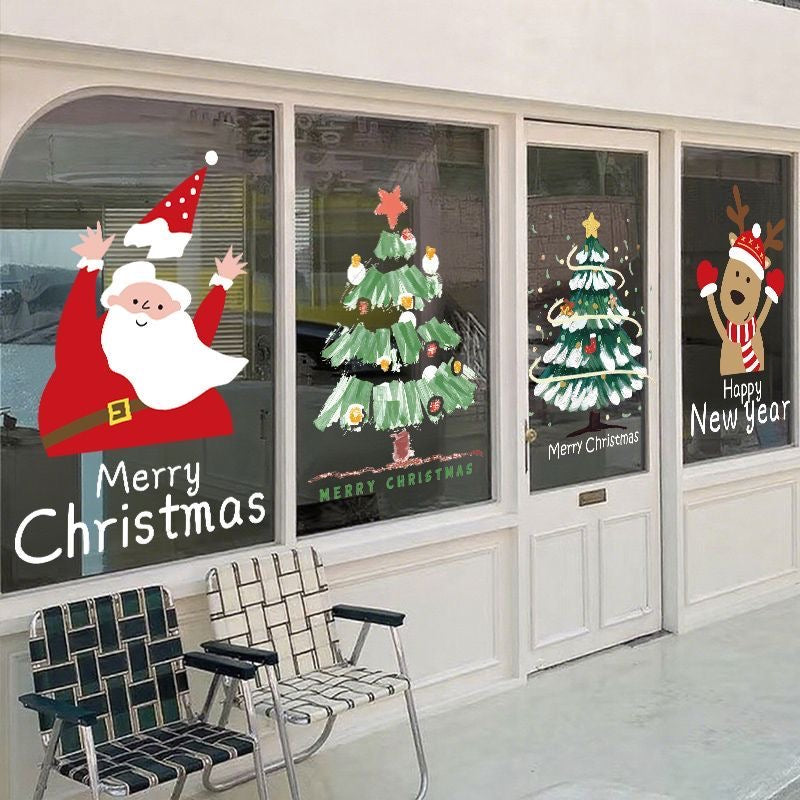 🥳 Merry Christmas Party Sticker Set - DIY Decor, Kids Crafts & Holiday Projects