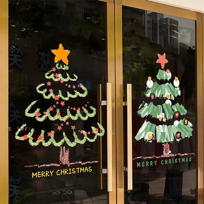 🥳 Merry Christmas Party Sticker Set - DIY Decor, Kids Crafts & Holiday Projects