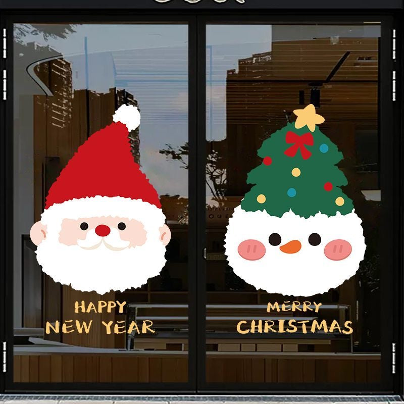 🥳 Merry Christmas Party Sticker Set - DIY Decor, Kids Crafts & Holiday Projects