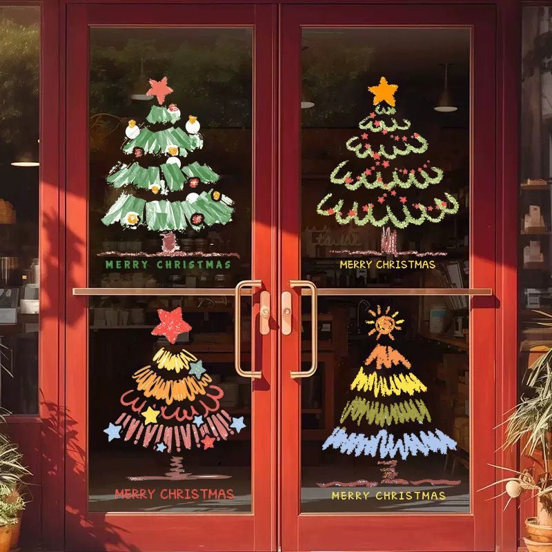 🥳 Merry Christmas Party Sticker Set - DIY Decor, Kids Crafts & Holiday Projects