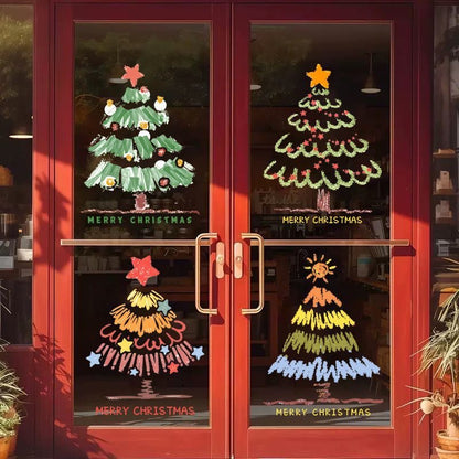 🥳 Merry Christmas Party Sticker Set - DIY Decor, Kids Crafts & Holiday Projects