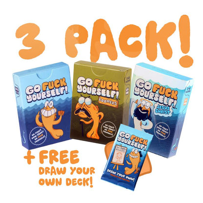 Go F* Yourself Adult Card Game – The Hilarious Twist You Didn’t Know You Needed!