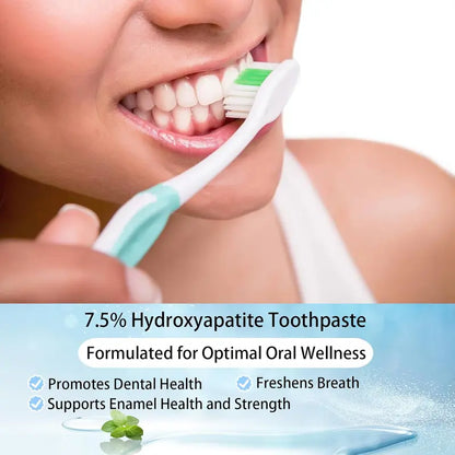 ✨ Ryxilo Hydroxyapatite Toothpaste 7.5% for Enamel Repair & Teeth Whitening