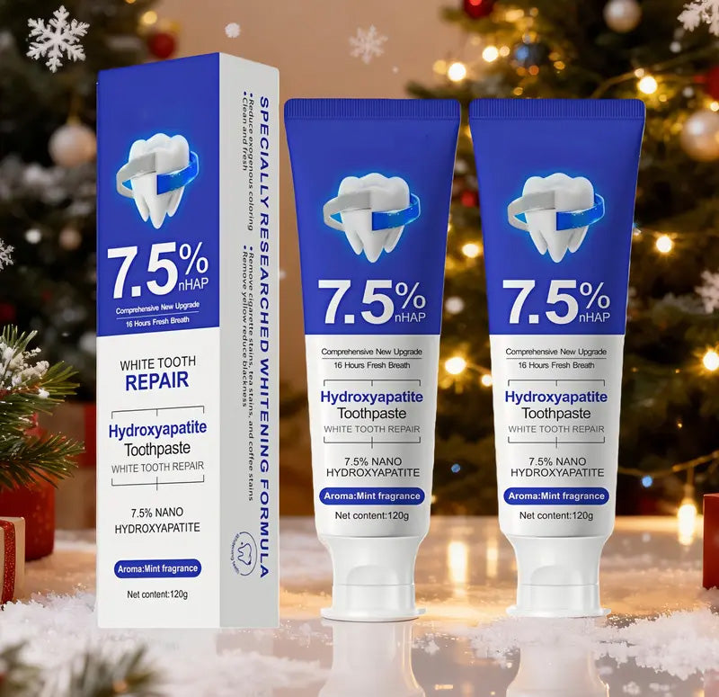 ✨ Ryxilo Hydroxyapatite Toothpaste 7.5% for Enamel Repair & Teeth Whitening