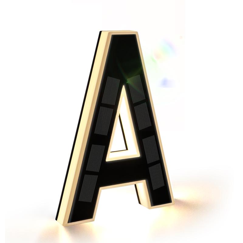 Lighted House Numbers Waterproof LED Address Signs for Outside Modern House Numbers with Large Personalization Options,Decorate your door number, DIY personalisation.Modern Farmhouse Illuminated Sign Light