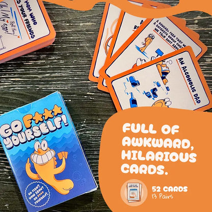 Go F* Yourself Adult Card Game – The Hilarious Twist You Didn’t Know You Needed!